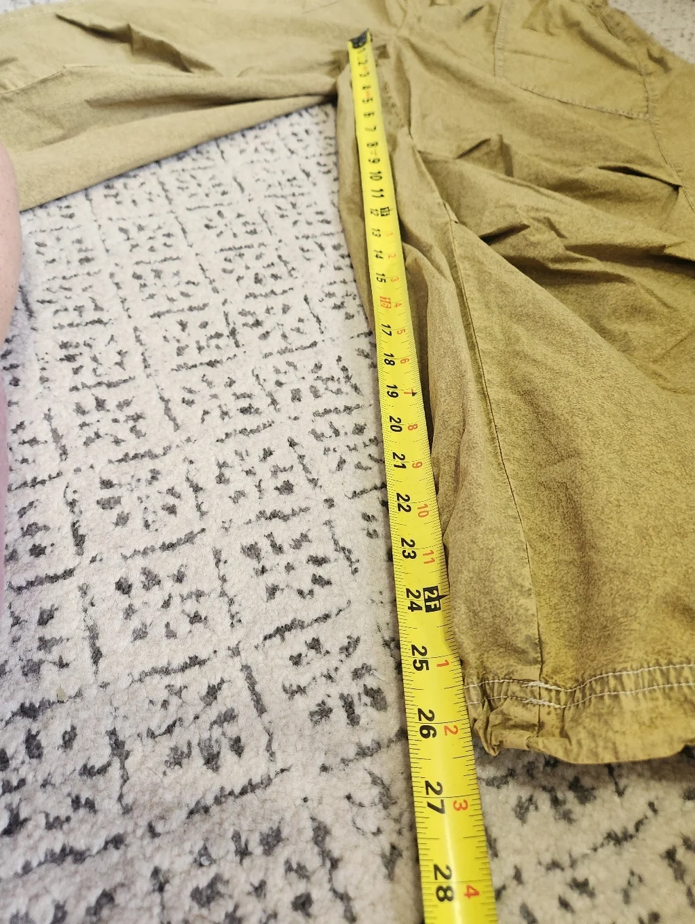 Urban Outfitters UO Sloan Nylon Baggy Balloon Parachute Pants Y2K 80s Khaki M - Picture 16 of 16